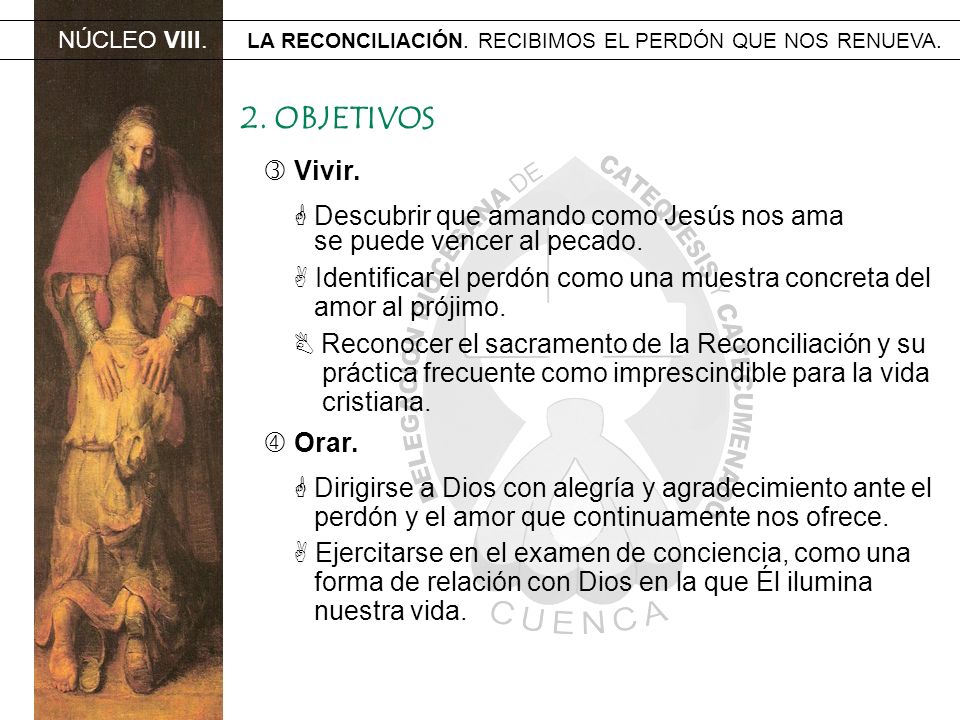 2. OBJETIVOS  Vivir.  Descubrir que amando como Jesús nos ama