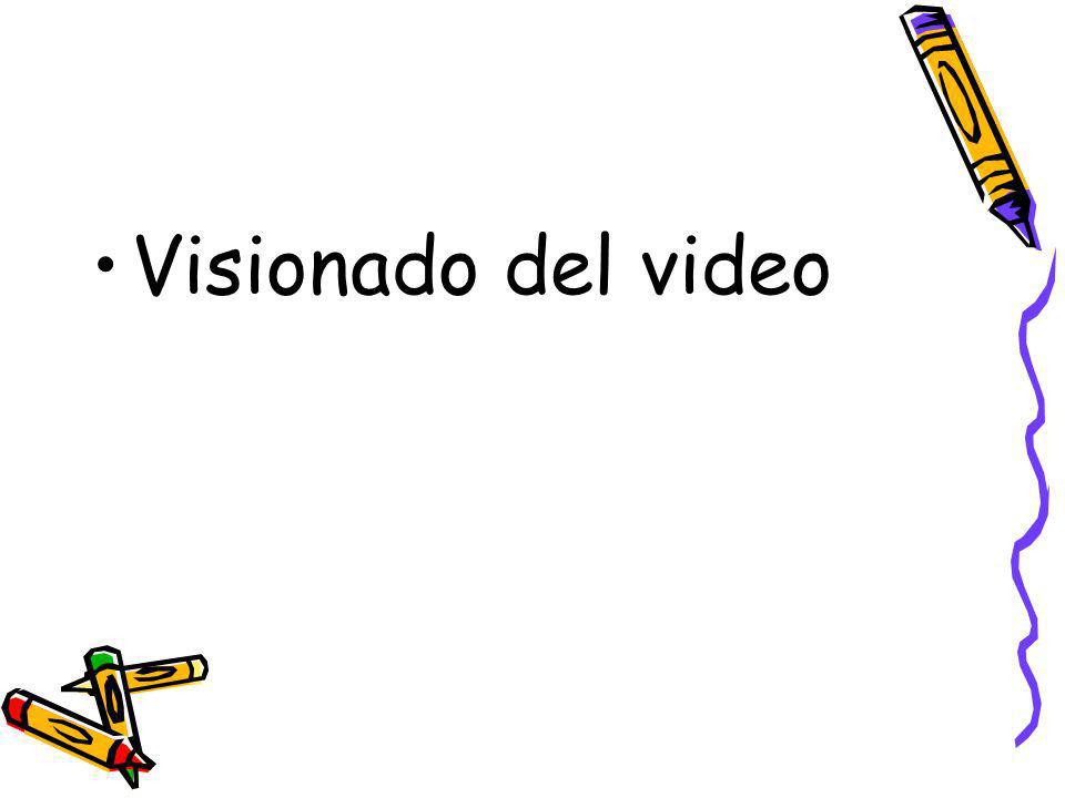 Visionado del video