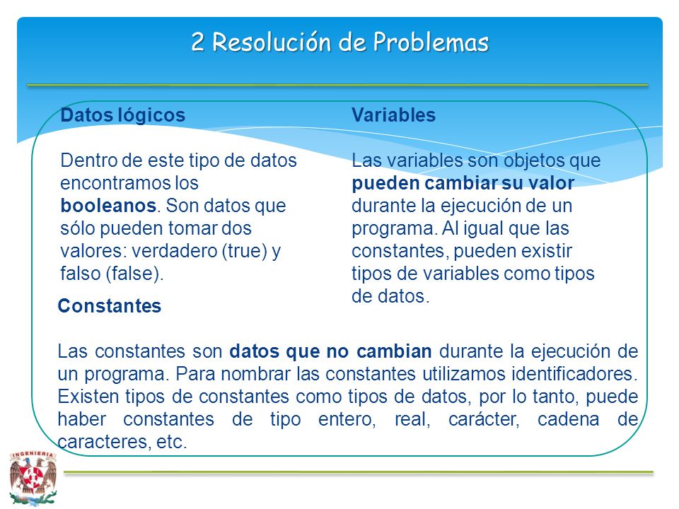 2 Resolución de Problemas