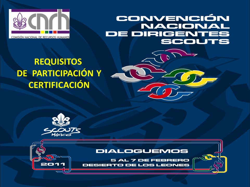 Requisitos de Participación y certificación