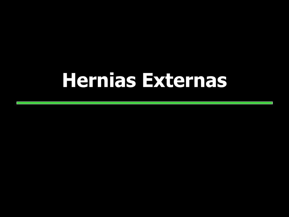 Hernias Externas