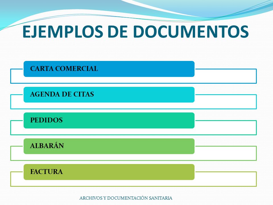 ARCHIVOS Y DOCUMENTACIÓN SANITARIA - ppt descargar