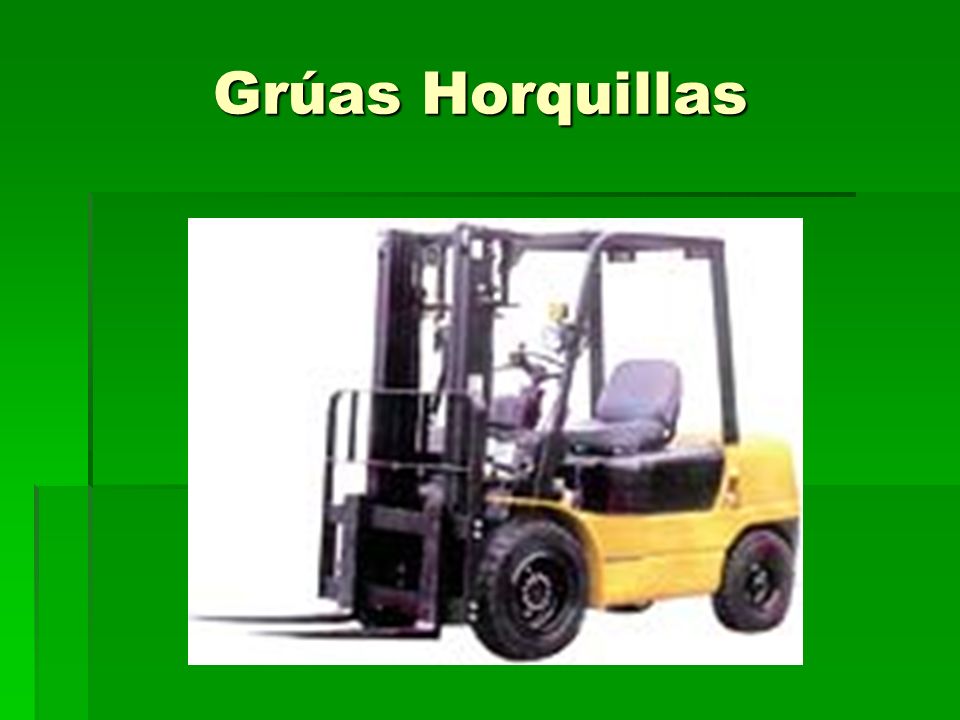Grúas Horquillas