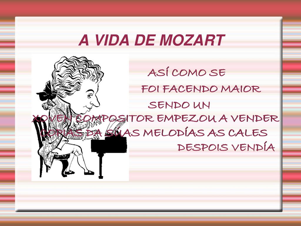 XOVEN COMPOSITOR EMPEZOU A VENDER COPIAS DA SÚAS MELODÍAS AS CALES