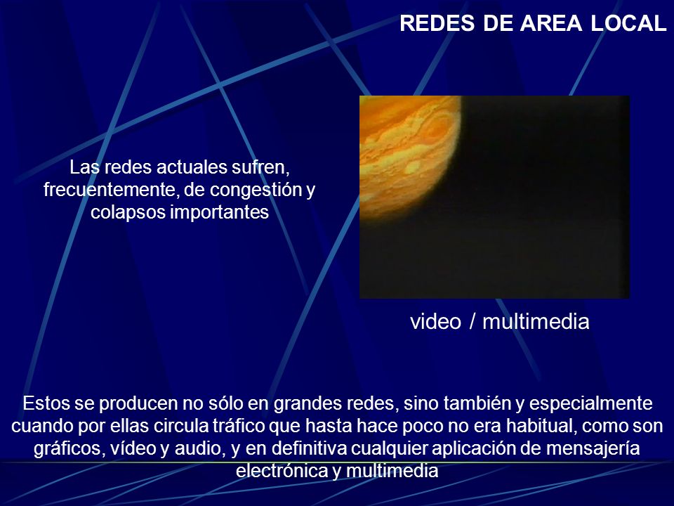 REDES DE AREA LOCAL video / multimedia