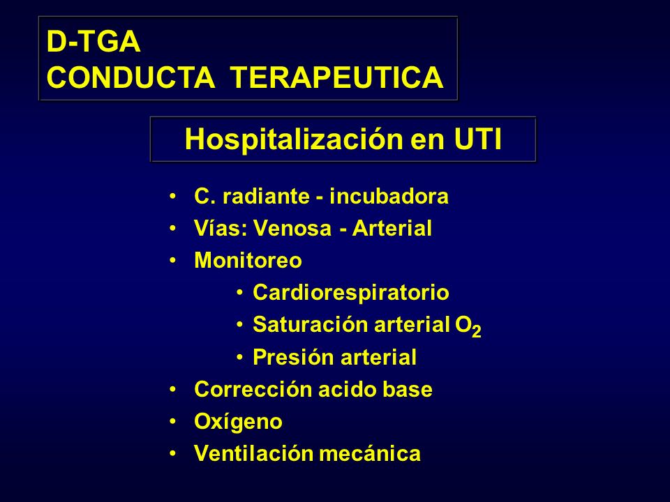 Hospitalización en UTI