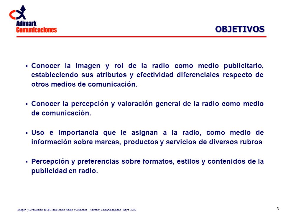 Imagen y Evaluación de la Radio como Medio Publicitario - ppt descargar