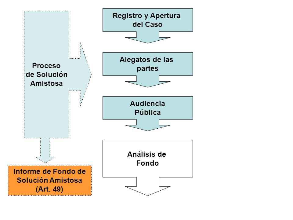 Informe de Fondo de Solución Amistosa (Art. 49)
