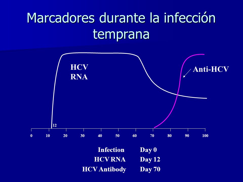 Marcadores durante la infección temprana