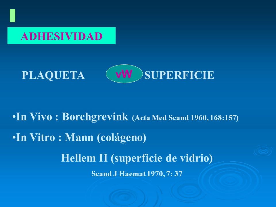 In Vivo : Borchgrevink (Acta Med Scand 1960, 168:157)