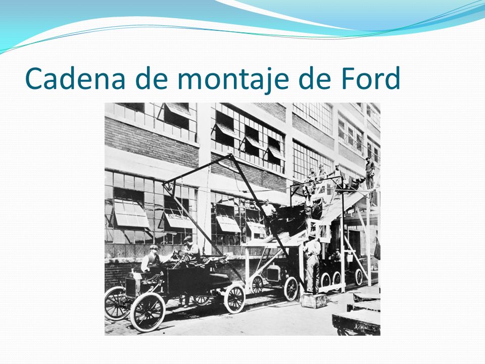 Cadena de montaje de Ford
