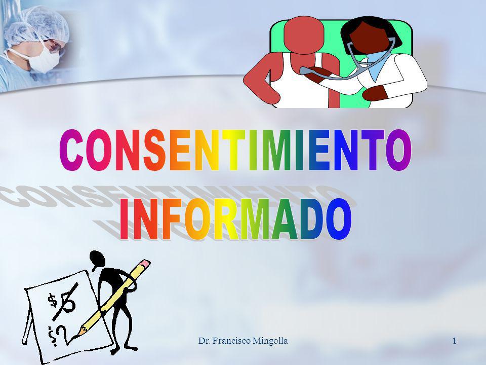 CONSENTIMIENTO INFORMADO Dr. Francisco Mingolla