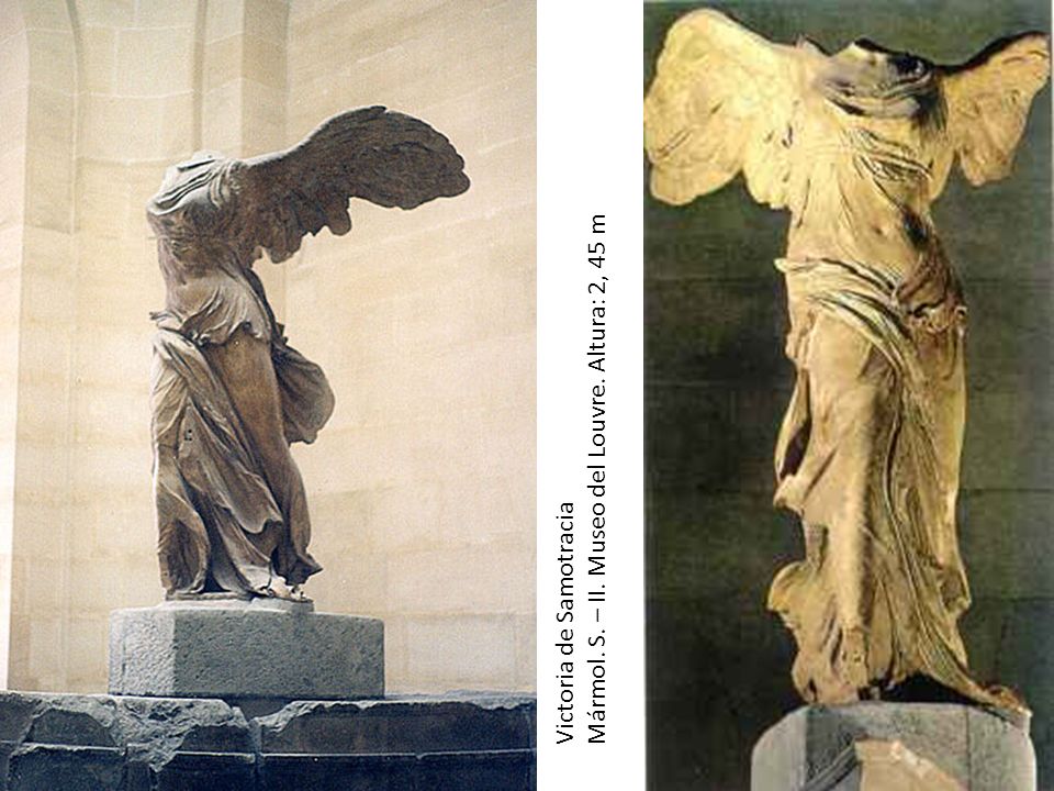 Mármol. S. – II. Museo del Louvre. Altura: 2, 45 m