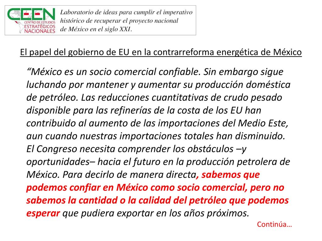 El papel del gobierno de EU en la contrarreforma energética de México