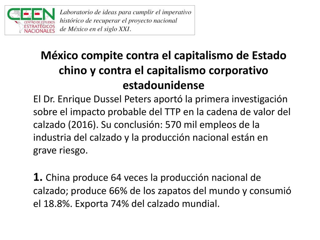 México compite contra el capitalismo de Estado chino y contra el capitalismo corporativo estadounidense