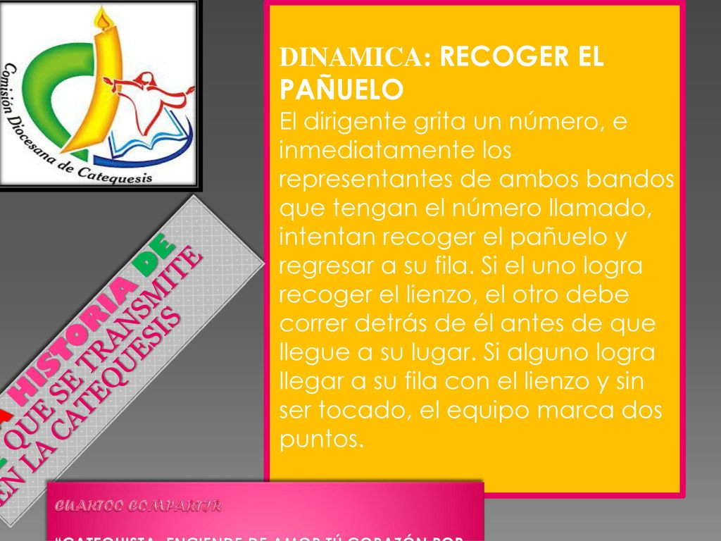 UNA HISTORIA DE FE QUE SE TRANSMITE EN LA CATEQUESIS