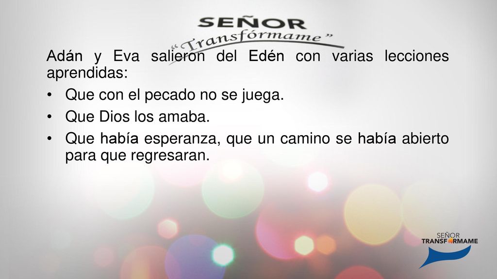 Adán y Eva salieron del Edén con varias lecciones aprendidas:
