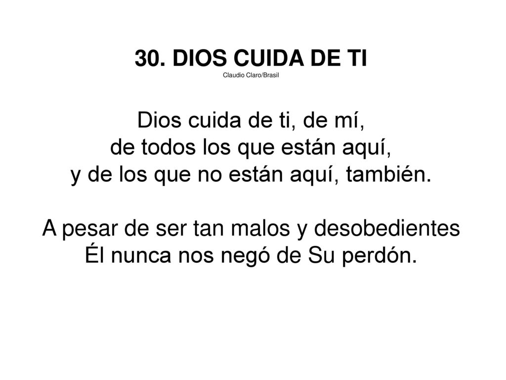 de todos los que están aquí, y de los que no están aquí, también.
