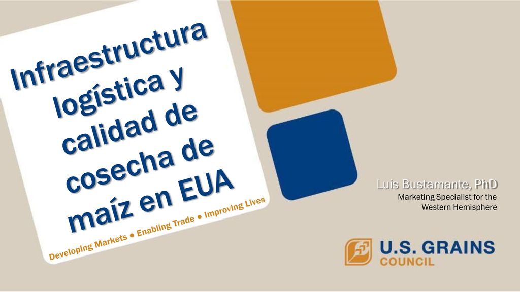 Luis Bustamante, PhD Marketing Specialist for the Western Hemisphere