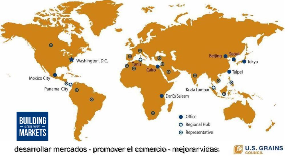 desarrollar mercados - promover el comercio - mejorar vidas