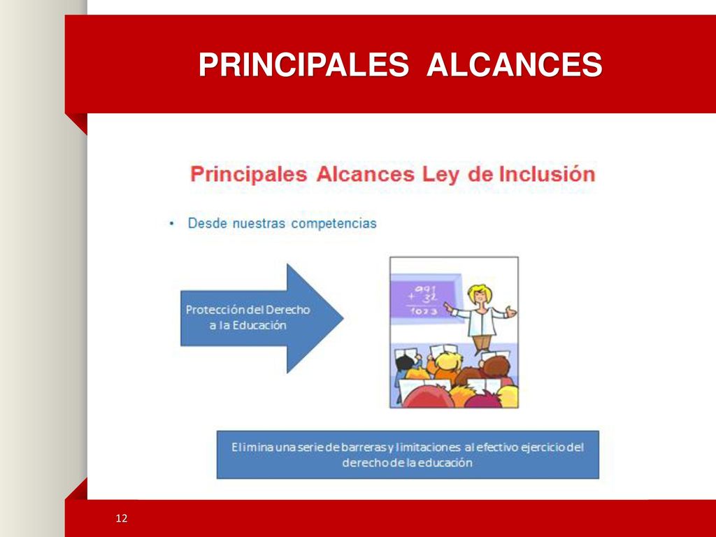 PRINCIPALES ALCANCES