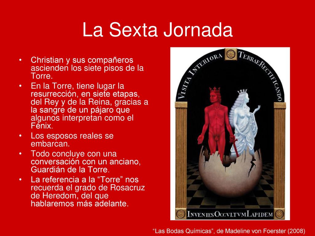 La Sexta Jornada Christian y sus compañeros ascienden los siete pisos de la Torre.