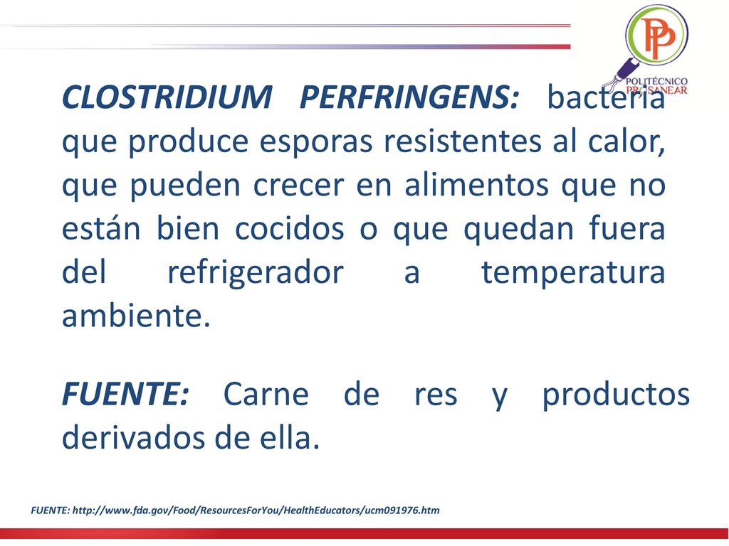 FUENTE: Carne de res y productos derivados de ella.