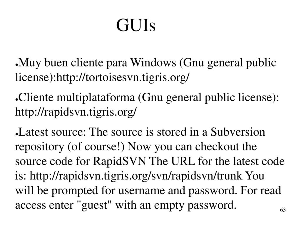 GUIs Muy buen cliente para Windows (Gnu general public license):