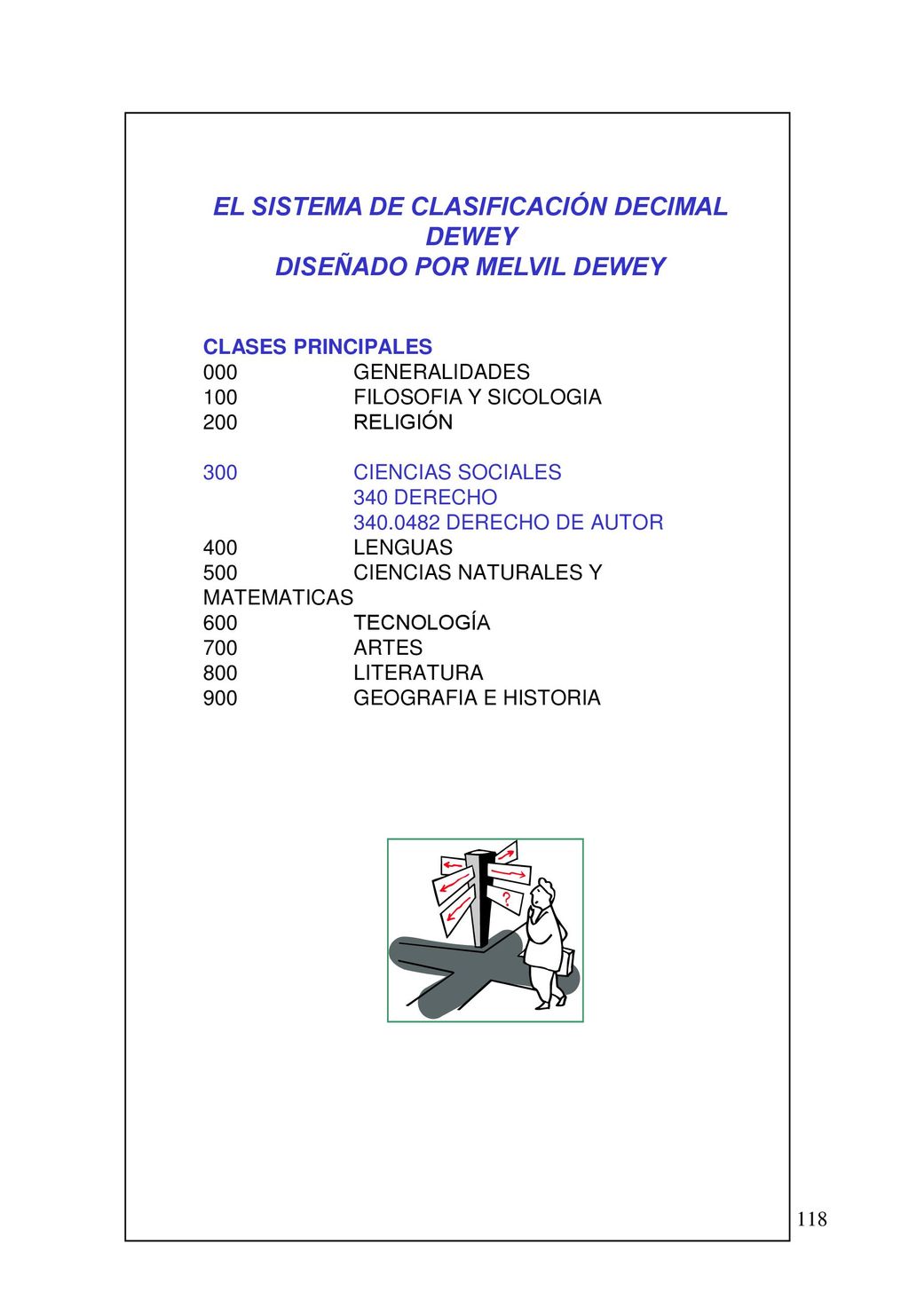 EL SISTEMA DE CLASIFICACIÓN DECIMAL DEWEY DISEÑADO POR MELVIL DEWEY