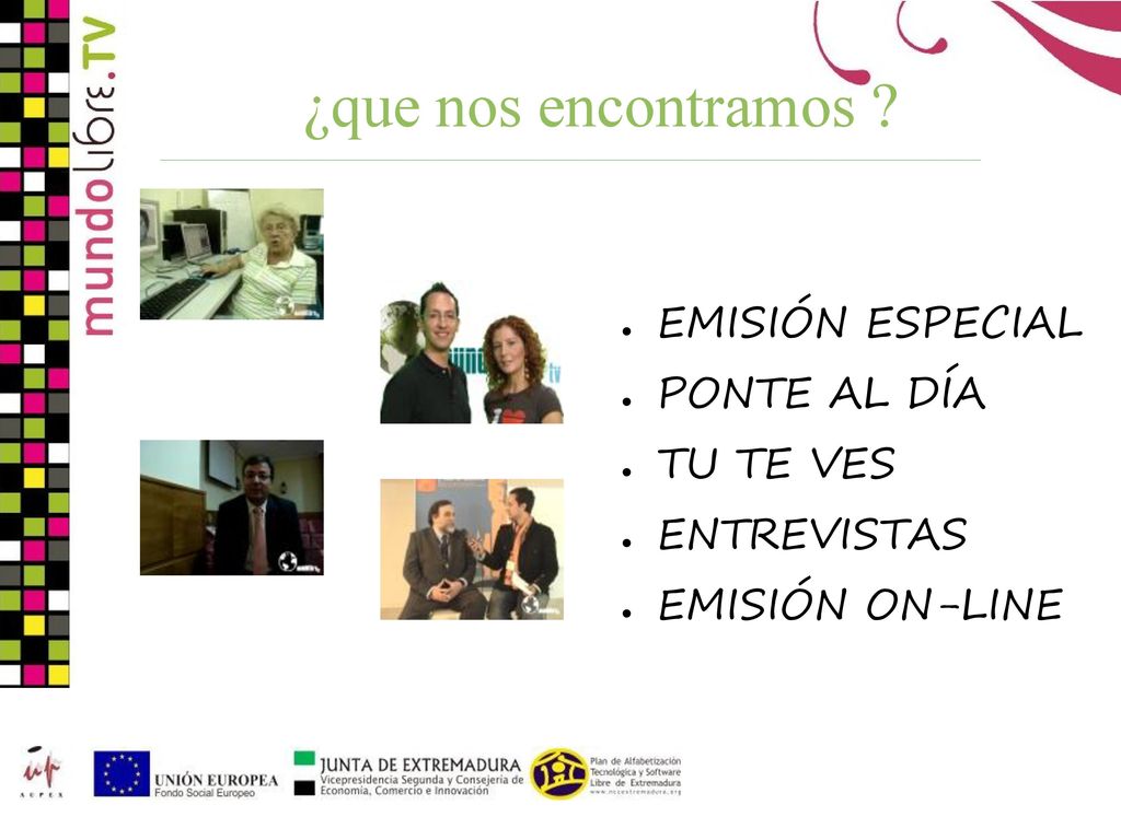 ¿que nos encontramos EMISIÓN ESPECIAL PONTE AL DÍA TU TE VES