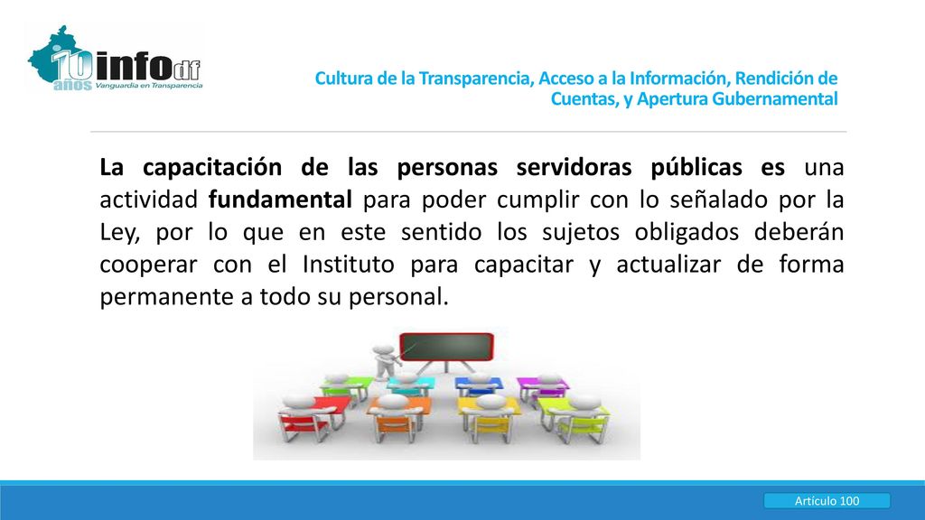 Cultura de la Transparencia, Acceso a la Información, Rendición de Cuentas, y Apertura Gubernamental