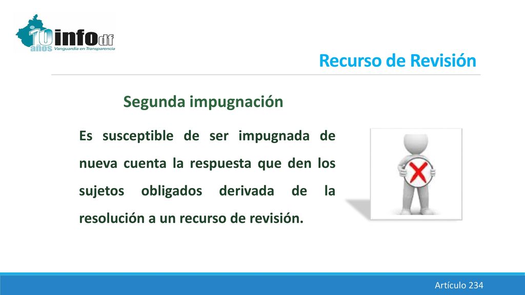 Recurso de Revisión Segunda impugnación