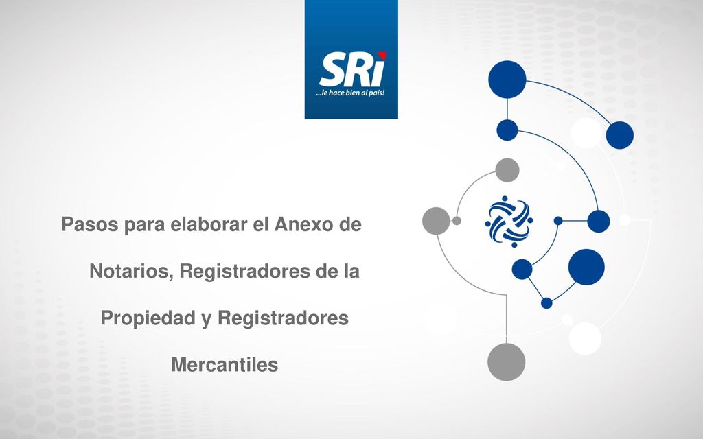 Pasos para elaborar el Anexo de Notarios, Registradores de la Propiedad y Registradores Mercantiles