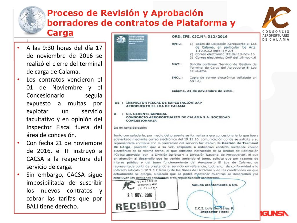 Proceso de Revisión y Aprobación borradores de contratos de Plataforma y Carga