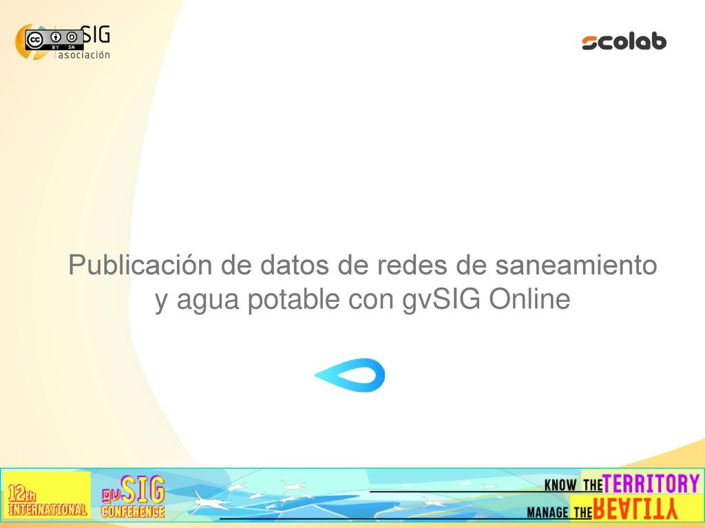 Publicación de datos de redes de saneamiento y agua potable con gvSIG Online
