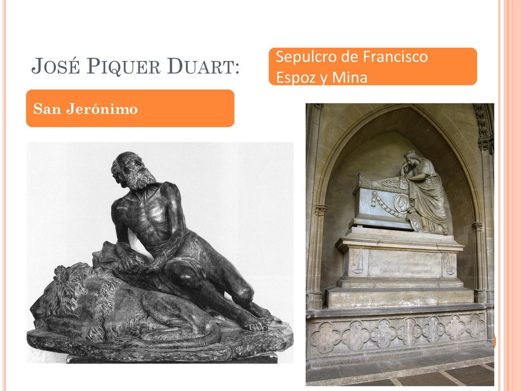 José Piquer Duart: Sepulcro de Francisco Espoz y Mina San Jerónimo