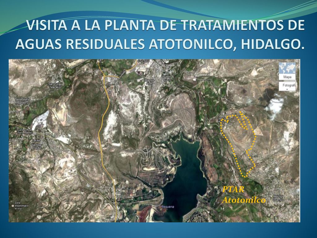 VISITA A LA PLANTA DE TRATAMIENTOS DE AGUAS RESIDUALES ATOTONILCO, HIDALGO.