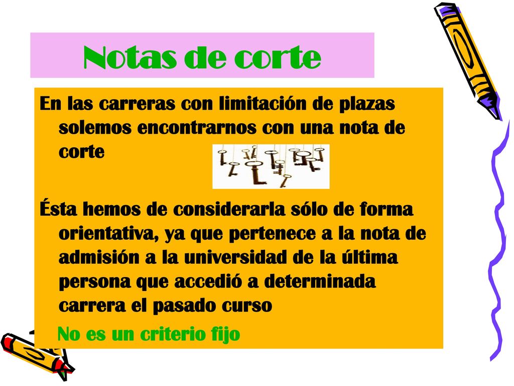 Notas de corte Notas de corte