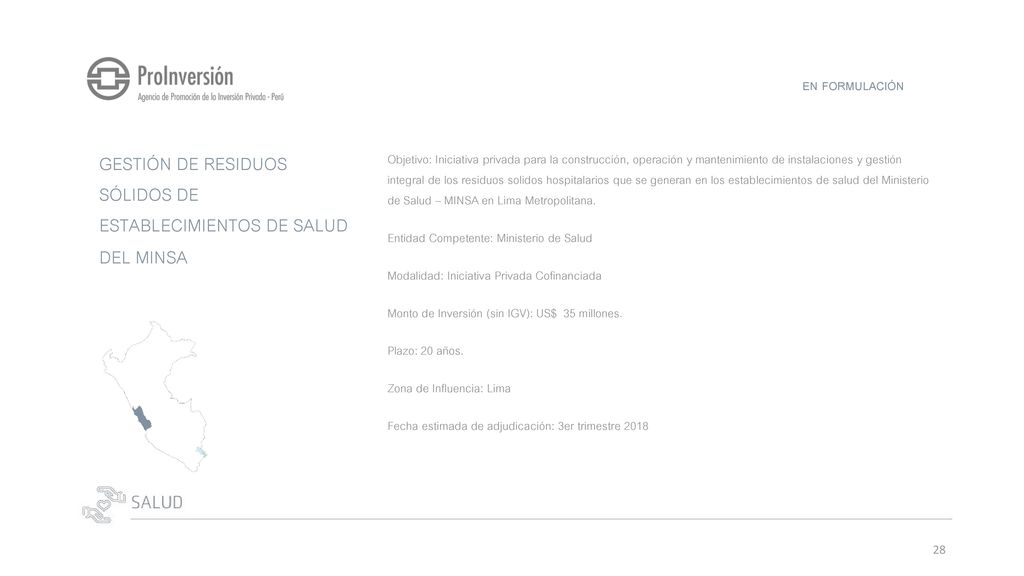 Gestión de Residuos Sólidos de Establecimientos de Salud del MINSA