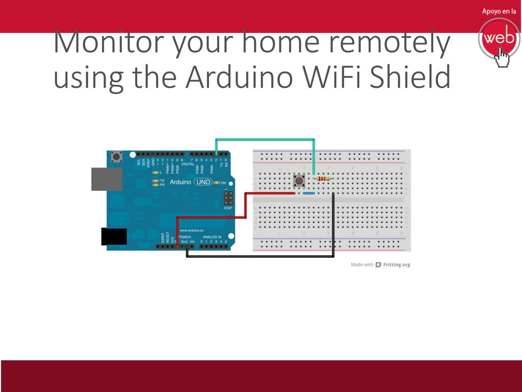 Monitor your home remotely using the Arduino WiFi Shield