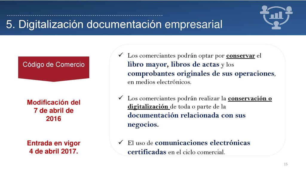 Modificación del 7 de abril de 2016 Entrada en vigor 4 de abril 2017.