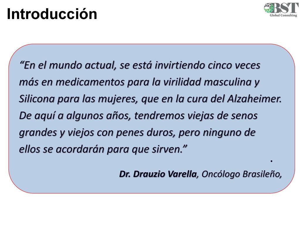 Introducción En el mundo actual, se está invirtiendo cinco veces