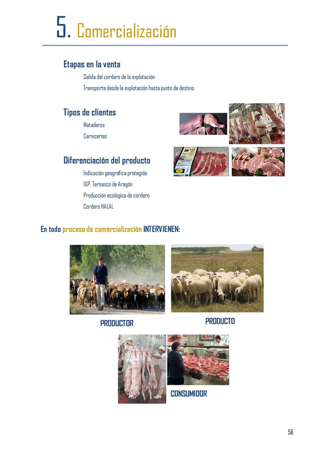 5. Comercialización Etapas en la venta Tipos de clientes