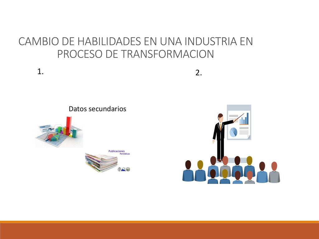 CAMBIO DE HABILIDADES EN UNA INDUSTRIA EN PROCESO DE TRANSFORMACION