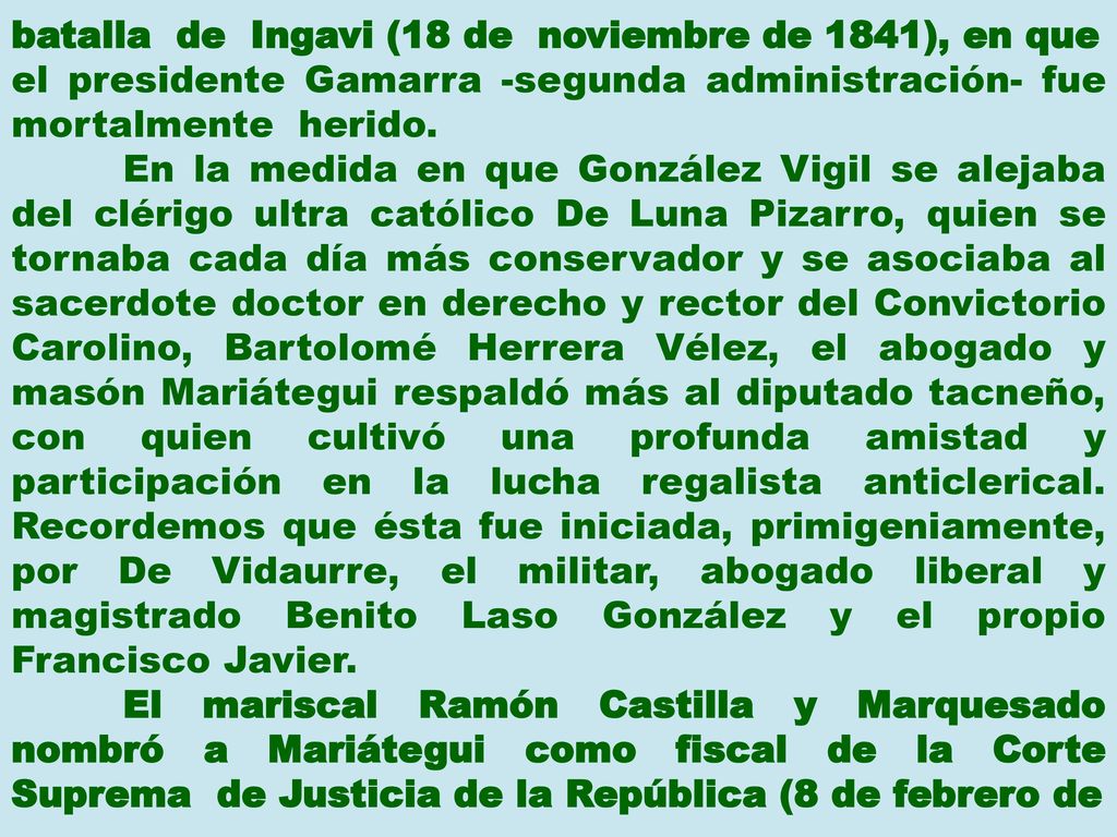 batalla de Ingavi (18 de noviembre de 1841), en que