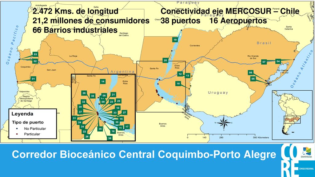 Corredor Bioceánico Central Coquimbo-Porto Alegre
