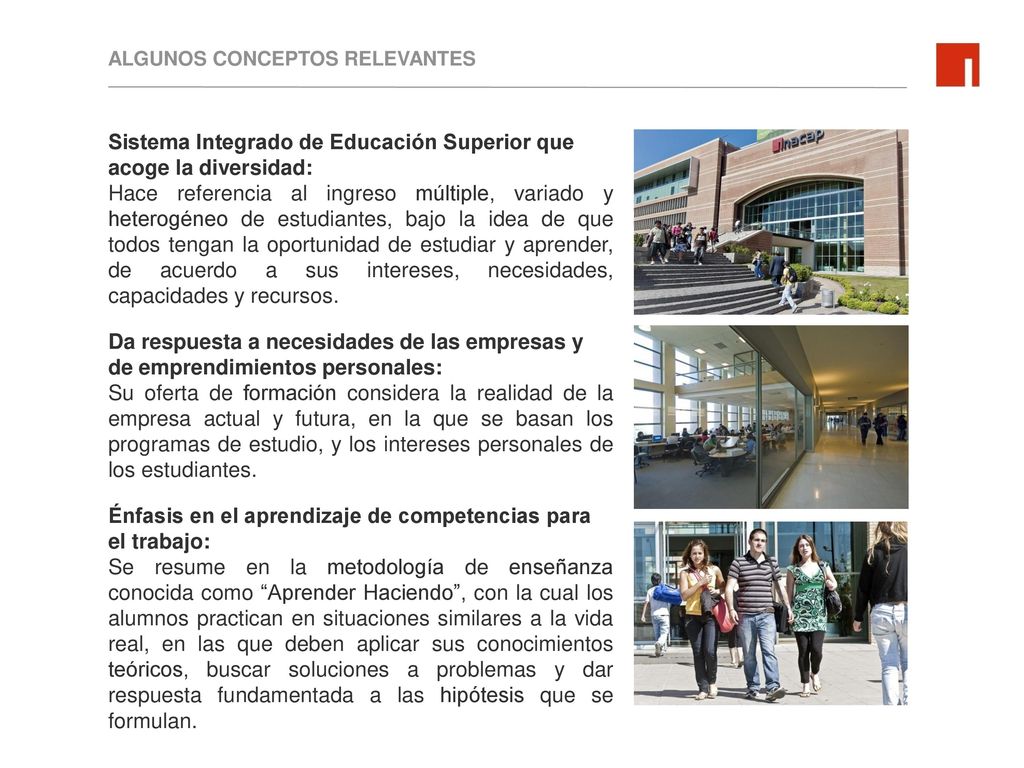 Sistema Integrado de Educación Superior que acoge la diversidad: