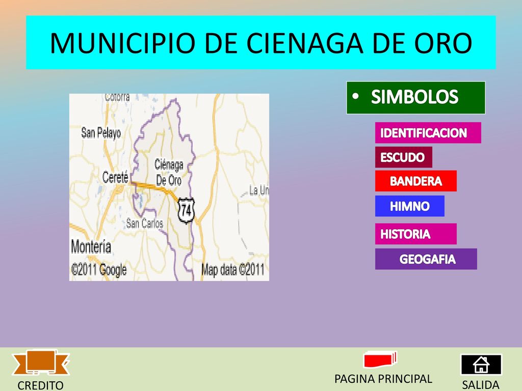 MUNICIPIO DE CIENAGA DE ORO