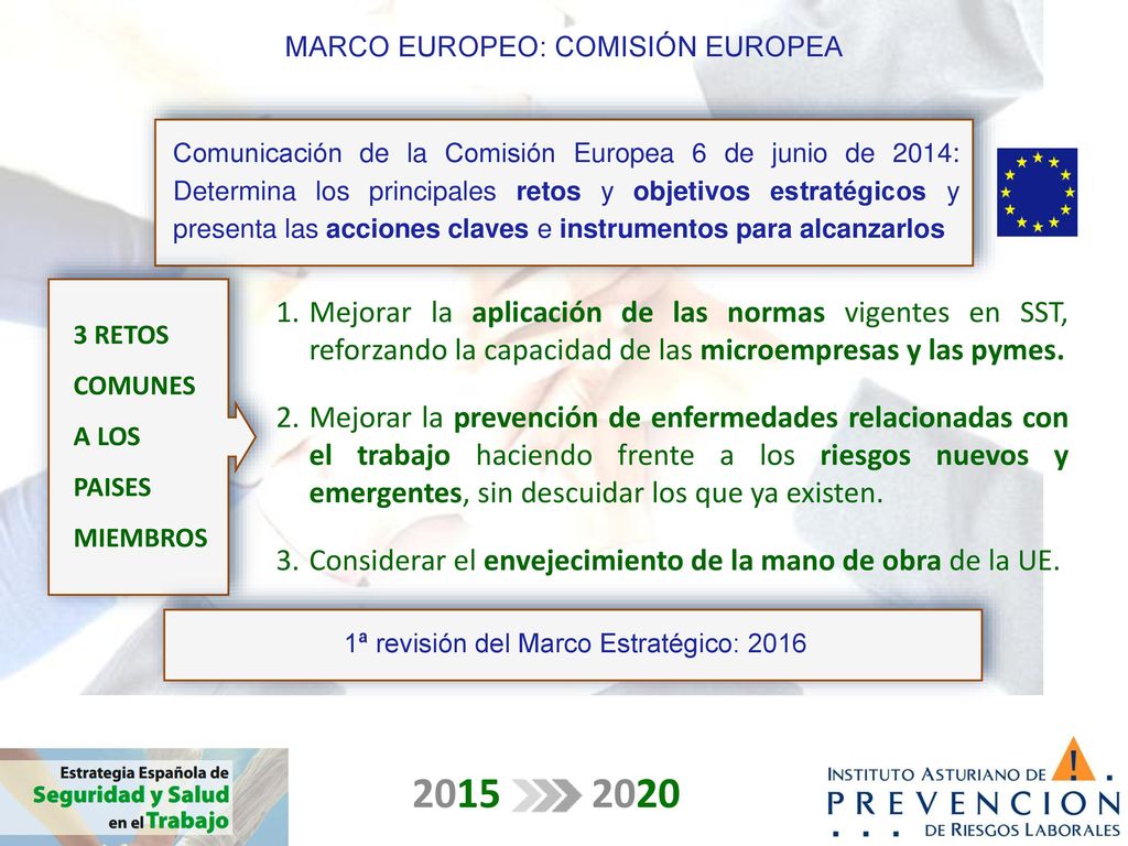 MARCO EUROPEO: COMISIÓN EUROPEA