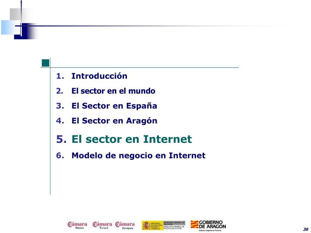 El sector en Internet Introducción El sector en el mundo